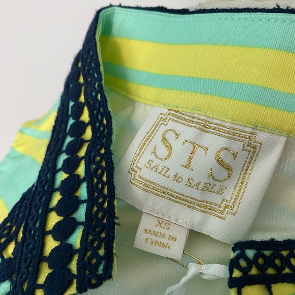 Sail to Sable striped dress sz-XS - Picture 4 of 7